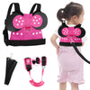 Lehoo Castle Toddlers Leash For Walking + Key Lock Design Anti Lost Wrist Link, 3 In 1 Baby Leash Kids Wrist Link For Toddlers,