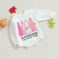 Halloween Baby Girl Outfit Toddler Ghost Pumpkin Sweatshirt Romper Long Sleeve Onesie Infant Fall Clothes (Pink Ghost, 6-12 Mont