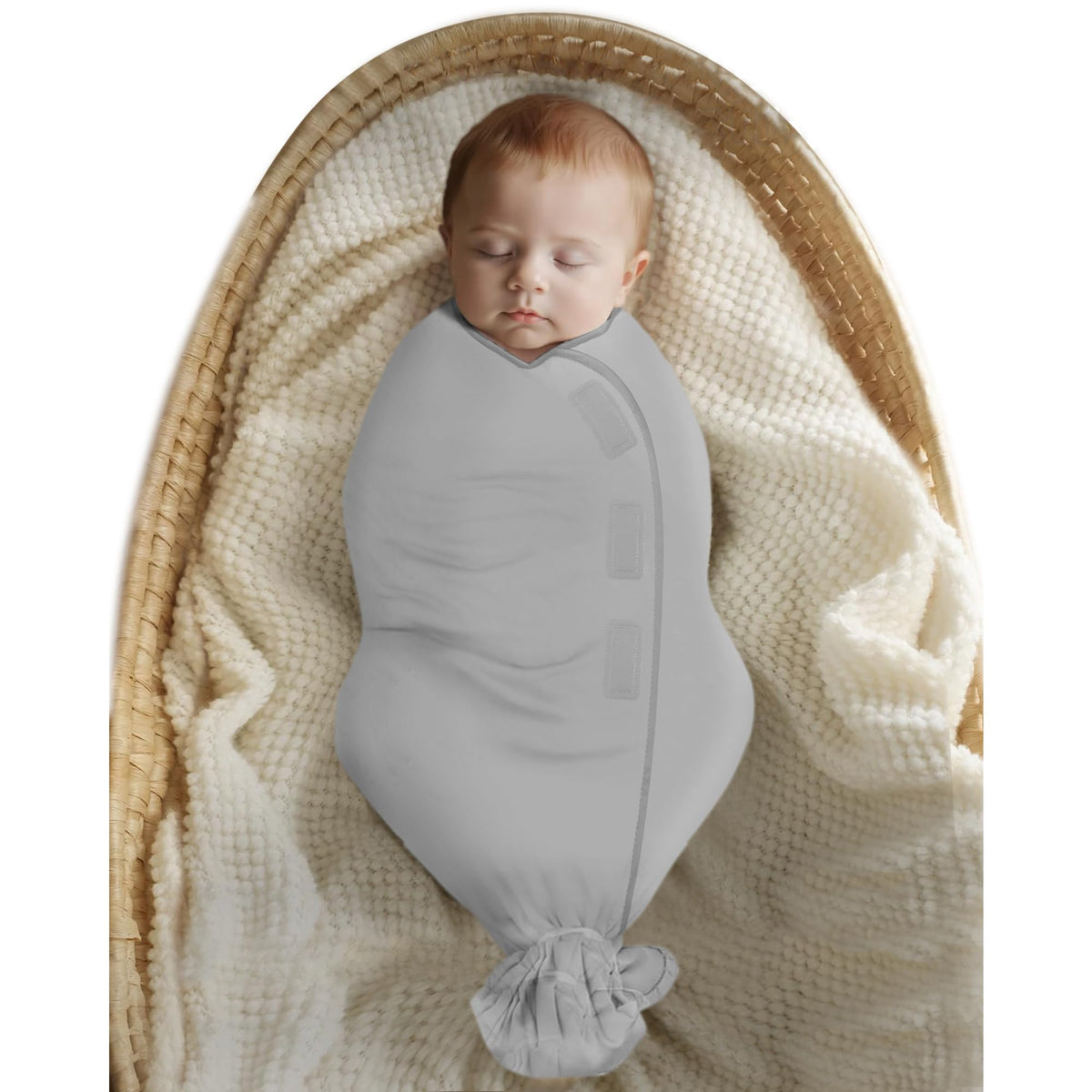 Soft Stretchable Baby Blankets for Newborn Comfortable Cozy Adjustable Swaddle for New Born Baby Swaddle Wrap Cloth (Pack of 1) 