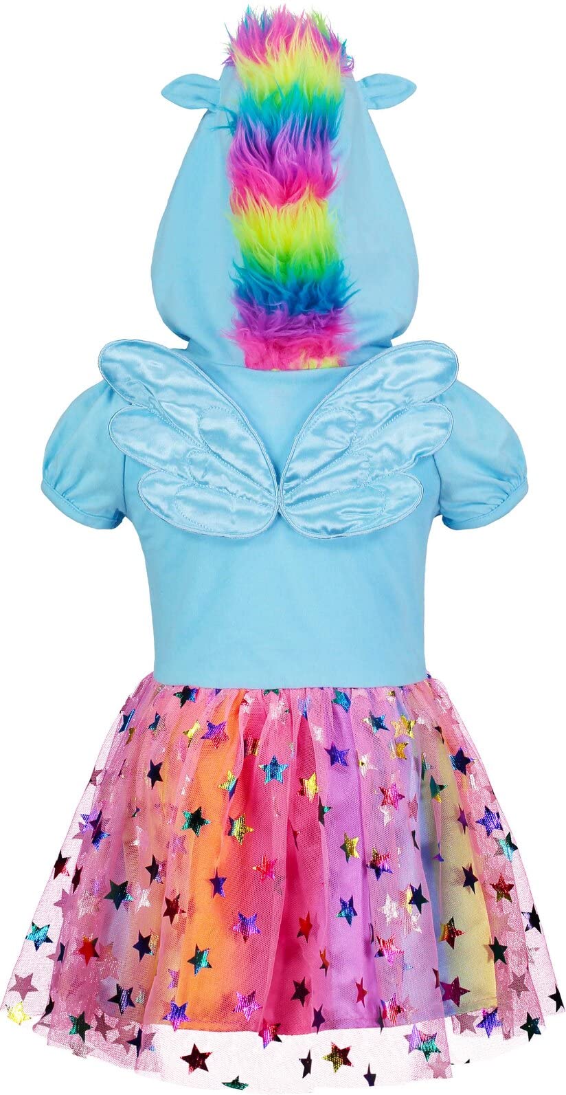 My Little Pony Rainbow Dash Toddler Girls Cosplay Tulle Dress 4T