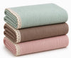 Varniya Lifestyles | 100% Organic Crinkled Muslin Cotton Baby Swaddle  UltraSoft, Hypoallergenic | 120100 cm | Mint,Taupe,Salm