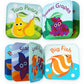 Floating Baby Bath Books Set of 4 - Bath Books for Babies, Infants - Waterproof, Mold-Free Bath Toys for Learning & Early Educat