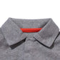 Teach Leanbh Baby Boys Pure Color Cotton Short Long Sleeve Polo Bodysuit 3-24 Months (Grey, 18 Months)