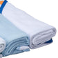 Luvable Friends Unisex Baby Cotton Terry Hooded Towels, Blue, One Size