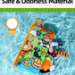 Jollybaby Baby Cloth Books, Touch & Feel Crinkle Soft Books, for Infants Babies, Toddler Early Educational Interactive Stroller