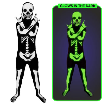 Morphsuits Skeleton Costume For Boys, Skeleton Costume Kids, Kids Skeleton Costume, Scary Halloween Costumes For Boys, Kids Skel