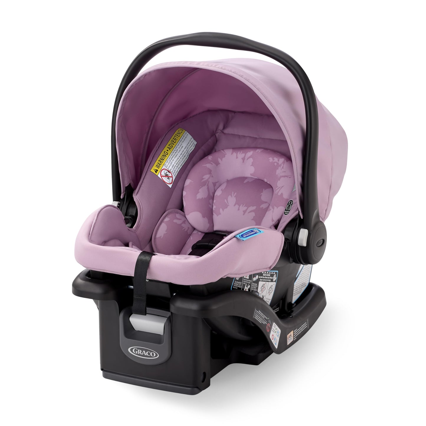 Graco SnugRide Lite LX Infant Car Seat, Lightweight Rear-Facing Seat for Babies 4-30 lb, 4-Position Adjustable Base, Latch Insta