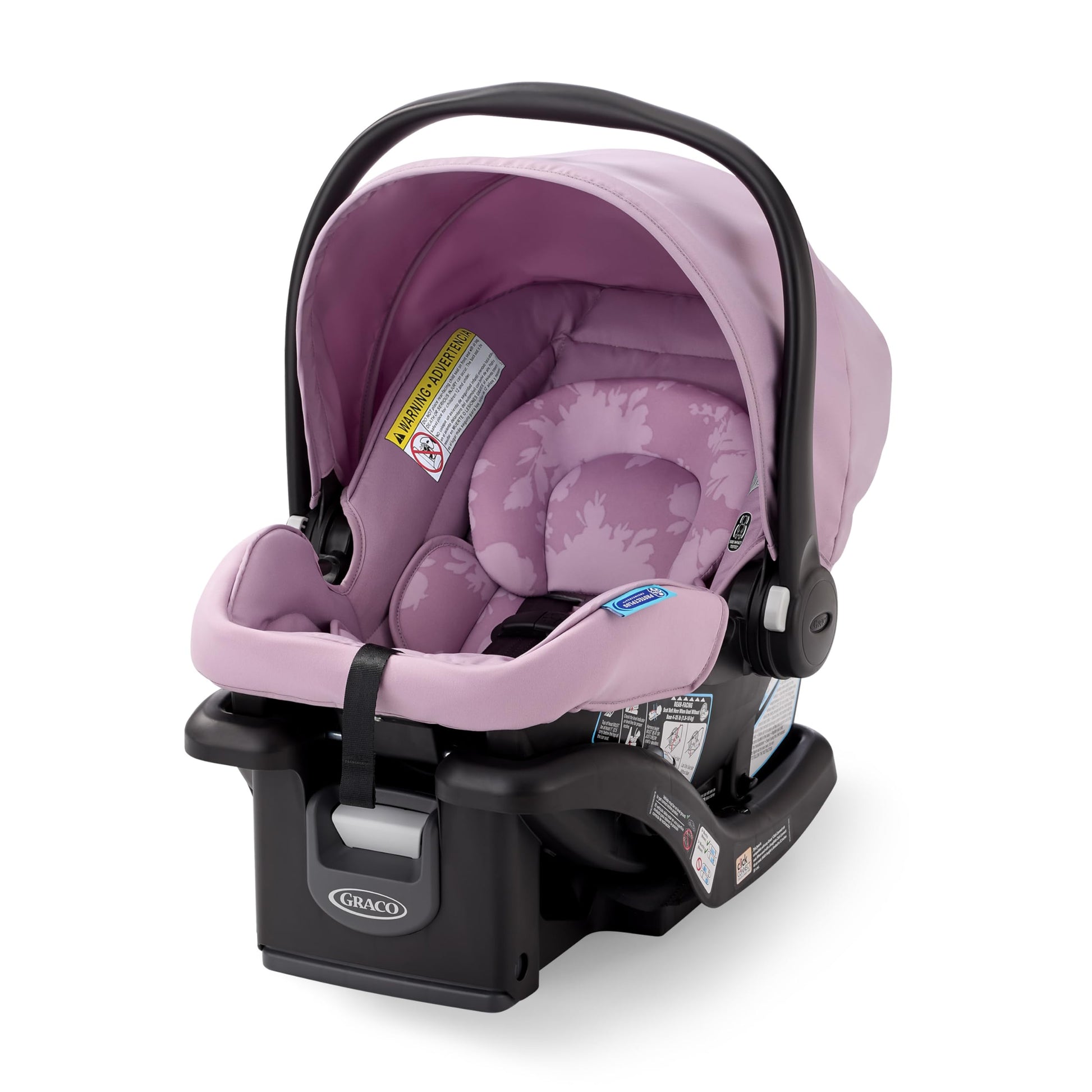 Graco SnugRide Lite LX Infant Car Seat, Lightweight Rear-Facing Seat for Babies 4-30 lb, 4-Position Adjustable Base, Latch Insta