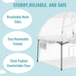 Dream On Me Ziggy Square Baby Playpen With Canopy, Portable And Lightweight Playpen For Babies And Toddler, Indoor And Outdoor P