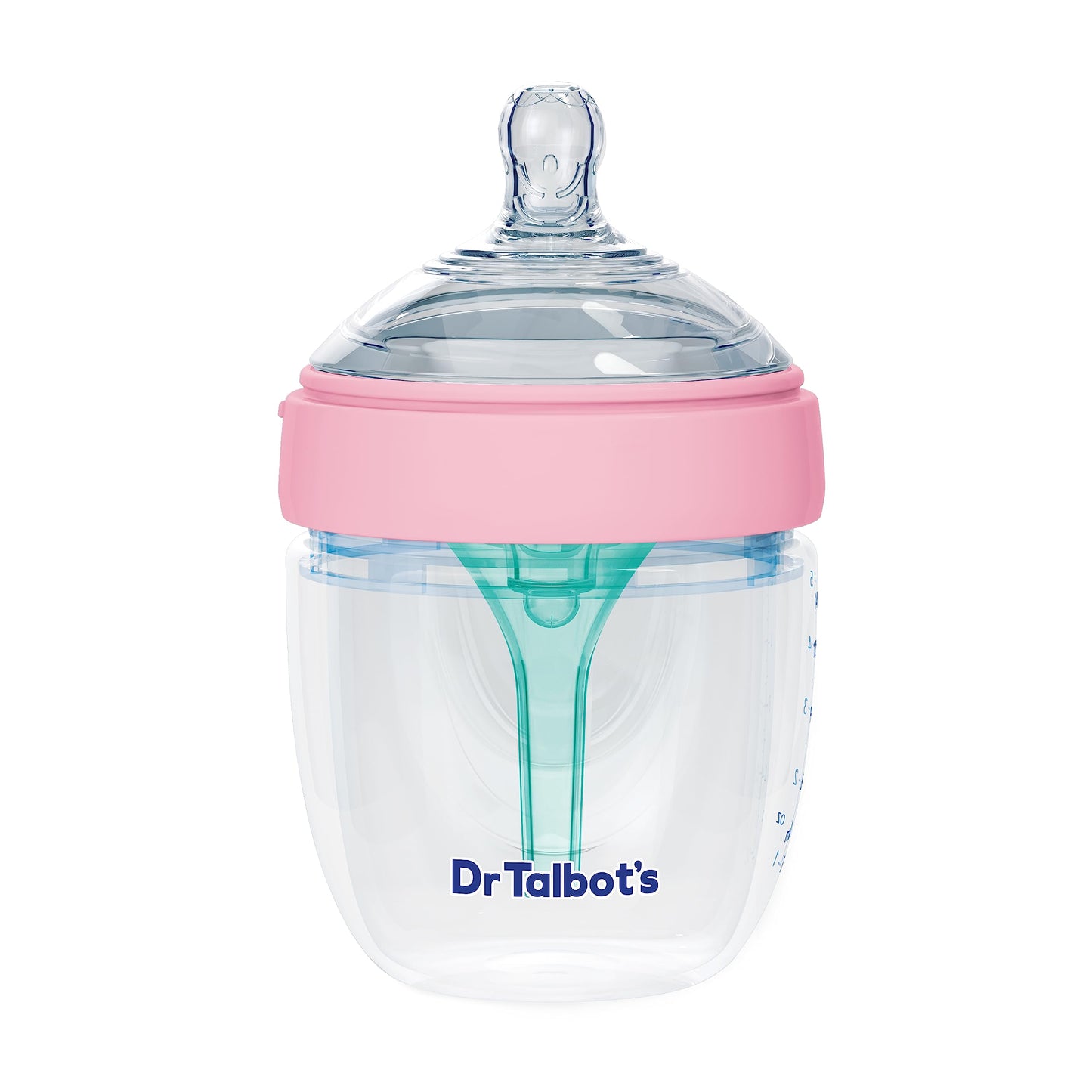 Dr. Talbot'S Silicone Anti-Colic Bottle - Self-Sterilizing Baby Bottle For Newborns - 5 Oz - Pink