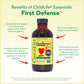 Childlife Essentials Immune Support 3-Pack - Liquid Vitamin C, First Defense, And Echinacea - Immune Boosting Supplements For In