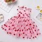 Girl Valentine'S Day Outfit: Toddler Baby Girls Tutu Dress Flower Sleeveless Backless Pageant Princess Birthday Party Dresses Se