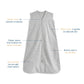 HALO SleepSack, 100% Cotton Wearable Blanket, Swaddle Transition Sleeping Bag, TOG 0.5, Heather Grey, Large, 12-18 Months