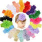 Baby Girls Headband Chiffon Flower Soft Stretchy Hair Band Hair Accessories For Baby Girls Newborns Infants Toddlers And Kids (6