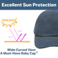 Qikqik Baby/Toddler Hat, Navy Baseball Cap, 6-24 Months, Upf 50+ Sun Protection, Adjustable, Unisex-Babies