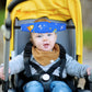 Hestya 2 Pieces Baby Carseat Head Support Band Strap Headrest Stroller Seat Sleeping Headrest Neck Relief Head Strap Headband Fo