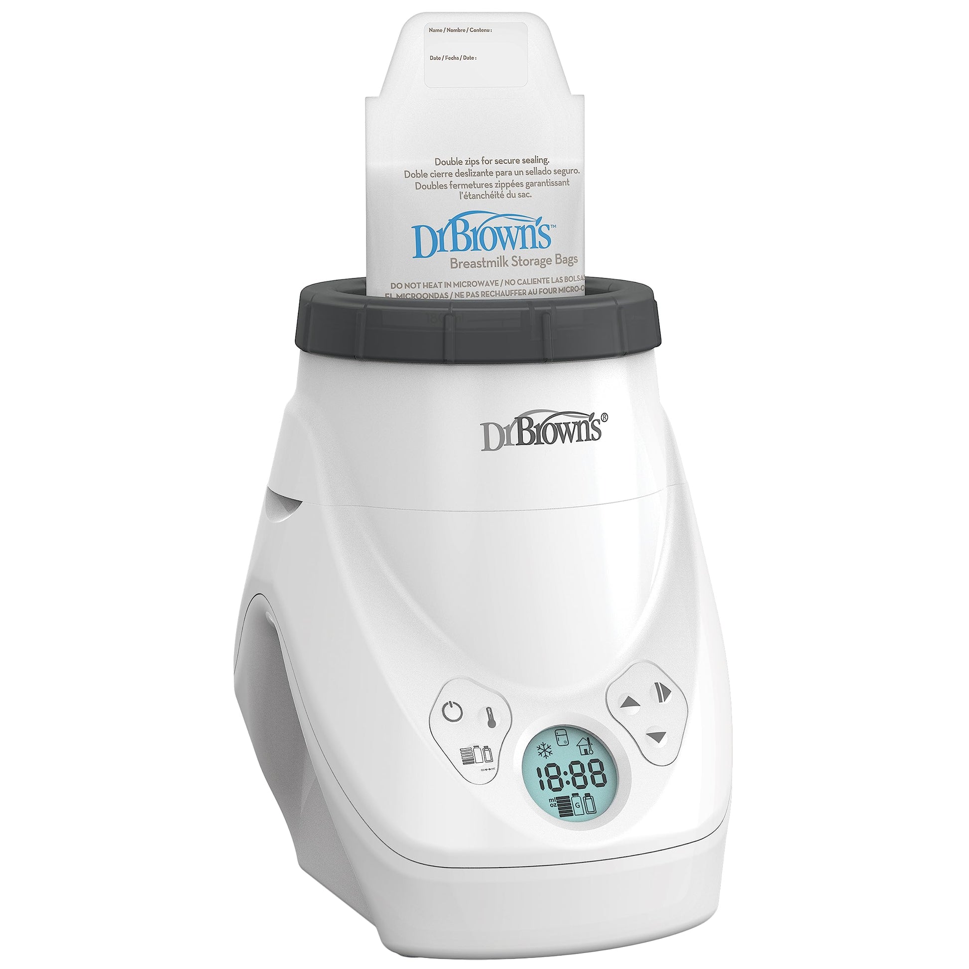 Dr. Browns Natural Flow MilkSPA Breastmilk and Bottle Warmer with Even and Consistent Warming