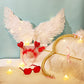 Costume Set, Cupid Bow And Arrow Feather Wings Headwear Arrows Bow Valentine Heart Rimless Sunglasses For Kids 4+ (Fresh Style)
