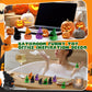 50 Pcs Halloween Rubber Duck for Bath Pool 2 Inch Boo Spooky Orange Purple Trick or Treat Sunglass Bath Duck 50 Card 50 Organza