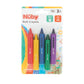Nuby Bath Crayons for Kids - Washable, Vibrant Colors for Bathtime Drawing - 3+ Years - Kids Bath Toys and Essentials