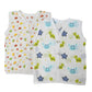 Gultum Unisex Baby Pure Muslin Cotton Jhabla, Soft & Breathable Multicolor T Regular Fit Shirt for Babies from 0 to 3 Months, Mu