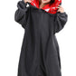 Atoz Onesie For Kids, Animal Pajamas Halloween Cosplay Costume For Girls Boys, Grey 4-5T