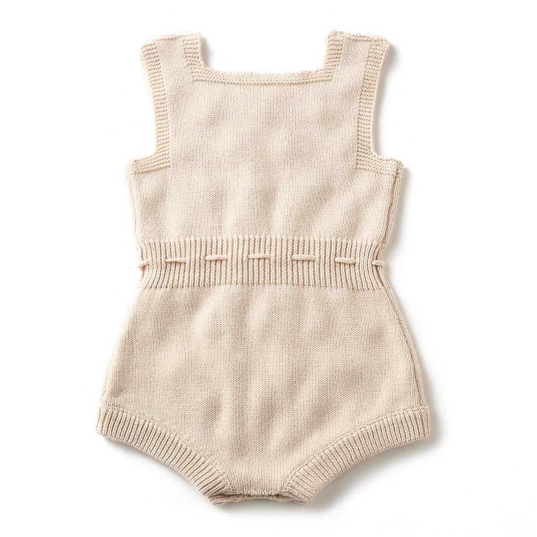 Simplee Kids Baby Girl Kint Rompers Fall Sleeveless Pompams Baby Girl Rompers 18-24 Months Little Girl Overall Jumpsuit Outfit (