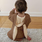 Agqt Baby Boys Bunny Costume 1St Easter Outfit Onesie Halloween Animal Clothes One Piece Romper Rabbit Ear Hoodie Light Brown Si
