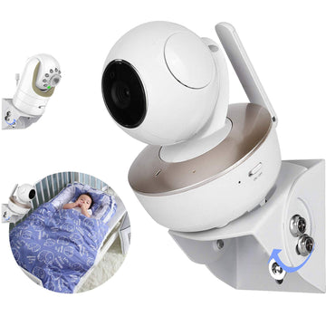 Universal Adjustable Angle Wall Mount Shelf For Baby Monitor Camera, Angle Mounting Brackets, Fits Arlo, Motorola, Infant Optics