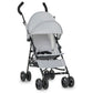 Dream On Me Rover Convenience Baby Stroller in Gray, Lightweight & Compact Umbrella Stroller, Easy one-Hand fold Travel Stroller