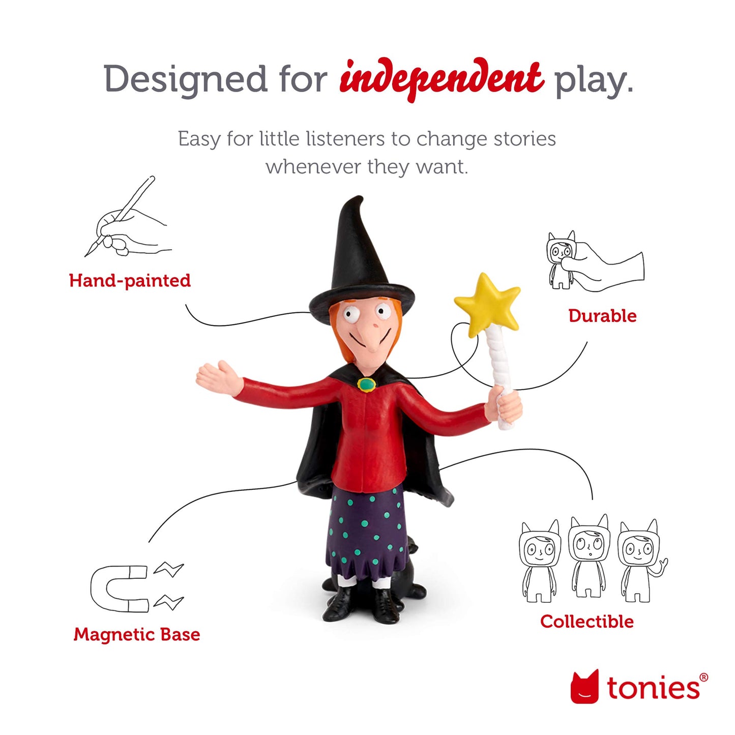 Tonies Room on The Broom Audio Play Character
