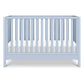 Davinci Sammy Scallop 4-In-1 Convertible Crib In Powder Blue, Greenguard Gold Certified