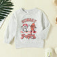 Mozikqin Toddler Baby Boy Girl Football Sweatshirt Long Sleeve Pullover Sweater Tops Thanksgiving Outfit Fall Clothes (Sunday Fu