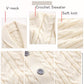 Feidoog Infant Baby Boys Cardigan Crochet Sweater V-Neck,Toddler Knit Button Up Knitted Pattern Pullover Sweatshirt,Beige,6-12M