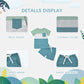 12-18 Month Boy Clothes Toddler Boys Summer Outfits Short Sleeve Patchwork T-Shirt & Solid Shorts Clothing Set 2 Piece, Light Bl