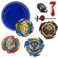 Asvexkw Battling Tops Burst Toy Game 4 Set Spinning Tops 2 Launchers Battle Battling Tops Set Great Birthday Gift For Children K