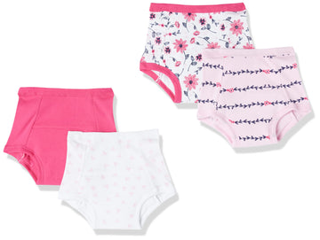 Hudson Baby Unisex Baby Cotton Training Pants Botanical, 3 Toddler
