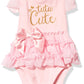 Gerber Baby Girls' Bodysuit Skirt, Tutu Cute, 3-6 Months