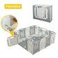 Baby Playpen Kids Activity Centre Safety Play Yard Home Indoor Outdoor New Pen (14 Panels Ocean White)