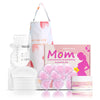 Breastfeeding Essentials Kit For Nursing Moms - Pads, Cover, Nipple Cream 50G, Breastmilk Storage Bag, Hot And Cold Breast Thera