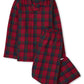 The Children'S Place Baby Christmas Flannel Pajama Set, Red/Green Plaid, Xx-Small
