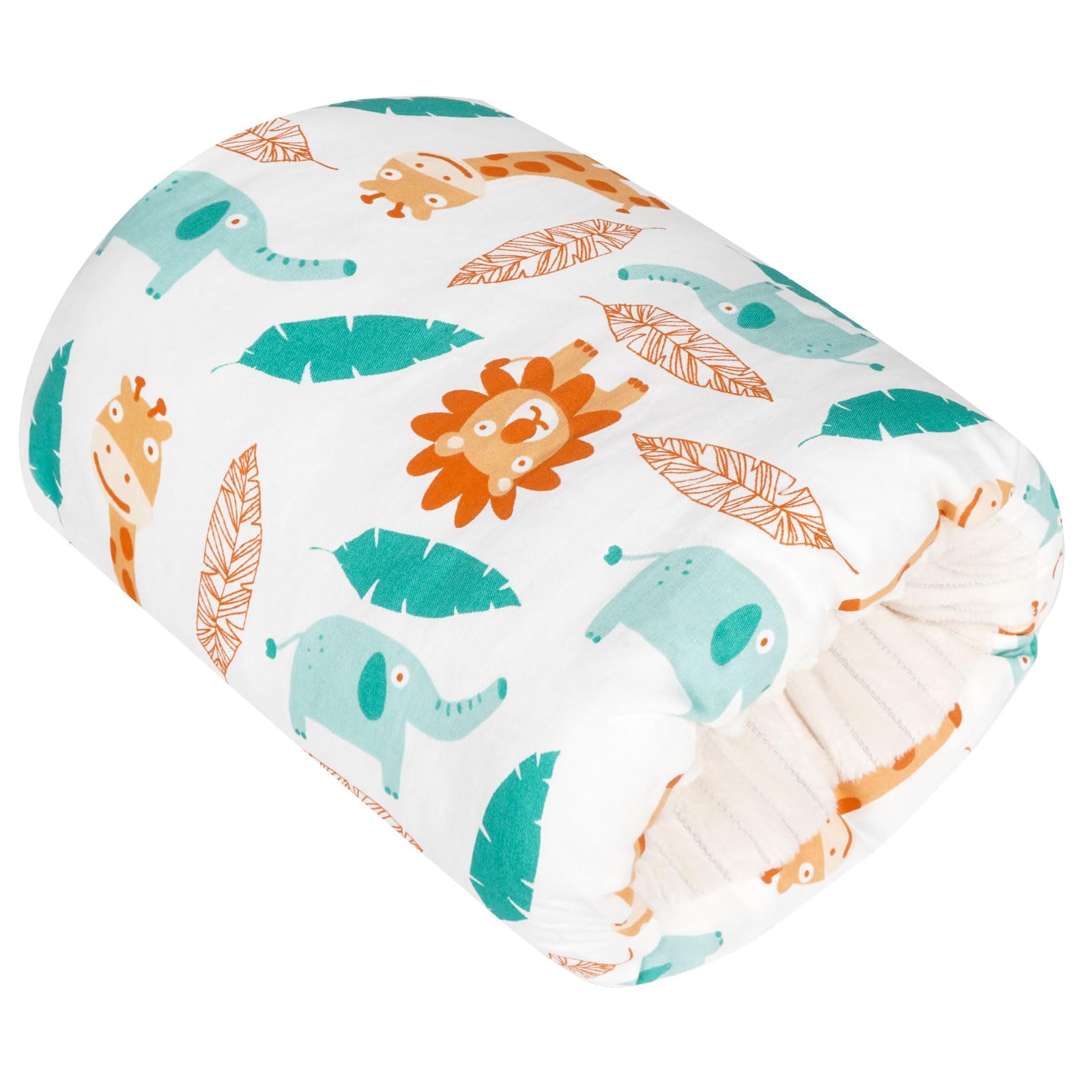 Povkufii Baby Nursing Arm Breastfeeding Pillow Adjustable Nursing Pillow Soft Nursing Arm Pillow Baby Feeding Pillow(White Anima