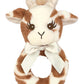 Bearington Baby Lil Patches, 5.5 Inch Giraffe Plush Stuffed Animal Baby Rattle, Newborn Toys, Giraffe Baby Stuff