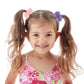 Insowni 40 Pack/20 Pairs Cute Small Pom Pom Hair Ties Colorful Balls Scrunchies Pompoms Elastics Rubber Bands Pigtail Ponytail H