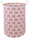 Kunro Clothes Hamper Waterproof Toy Storage Bin Organizer For Nursery Hamper Home Decor Closet Kids Bedroom Laundry Hamper Baby