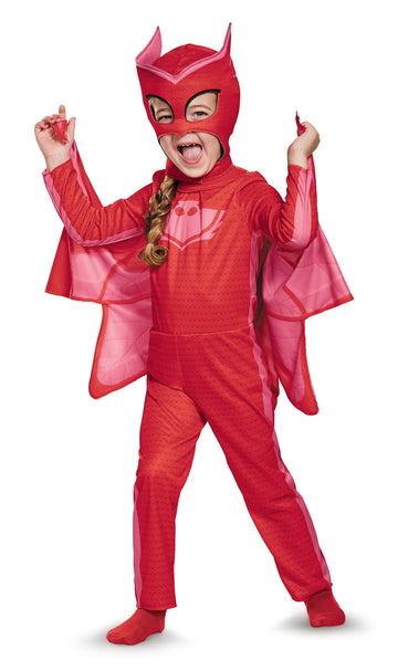 Owlette Classic Toddler Pj Masks Costume, Medium/3T-4T