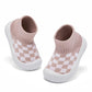 Eashi Toddler Shoes Girls Boys Sock Shoes Toddler Dress Shoes Baby Walking Shoes Slip On Size 8.5 Pink