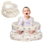 Upgrade Inflatable Baby Seat with Guardrails for Babies 3-36 Months, Built in Air Pump Bumbo Seat, Blow Up Baby Chair Sit Me up 