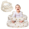 Upgrade Inflatable Baby Seat with Guardrails for Babies 3-36 Months, Built in Air Pump Bumbo Seat, Blow Up Baby Chair Sit Me up 