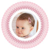 BBGifts 1Inch Pink Snap Hair Clips, 60Pcs Small Clips for Little Girls, Baby Infant 3cm Candy Color Hair Clips Barrettes for Tod